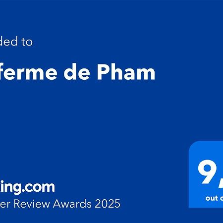 לינה וארוחת בוקר Belberaud La Ferme De Pham מראה חיצוני תמונה