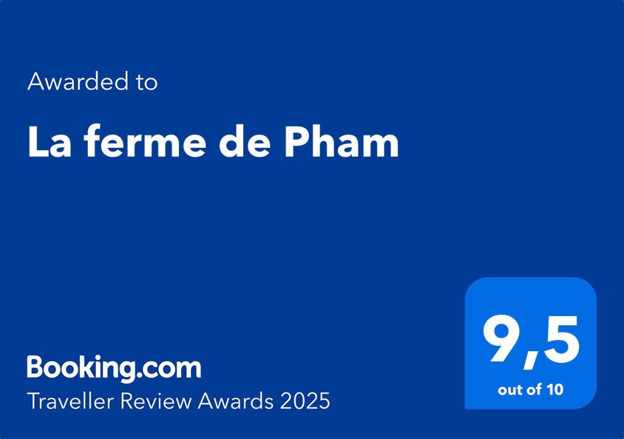 לינה וארוחת בוקר Belberaud La Ferme De Pham מראה חיצוני תמונה